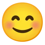 blush emoji